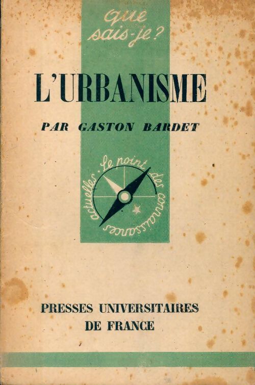 L'urbanisme - Gaston Bardet - Livre