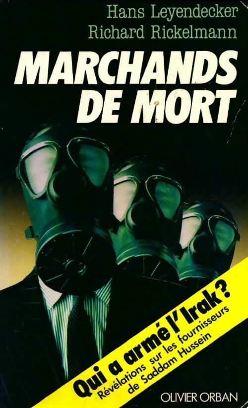 Marchands de mort - Hans Leyendecker, Richard Rickelmann - Livre