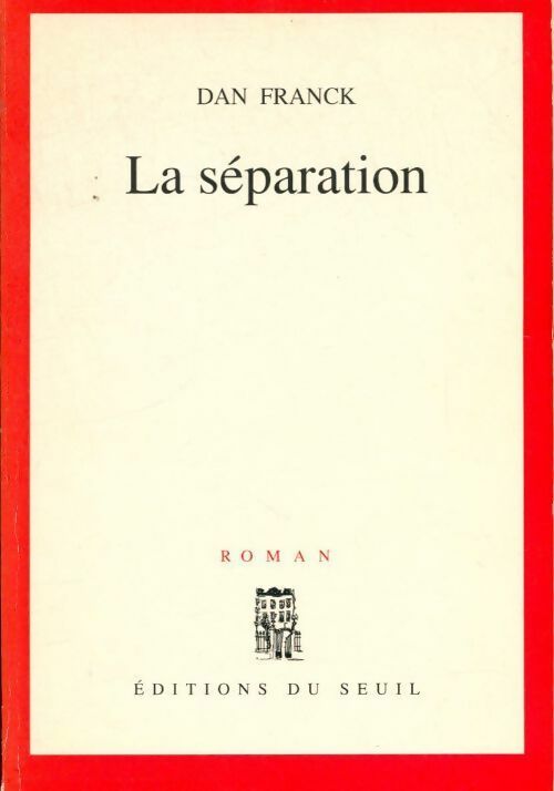 La séparation - #N/A - Livre