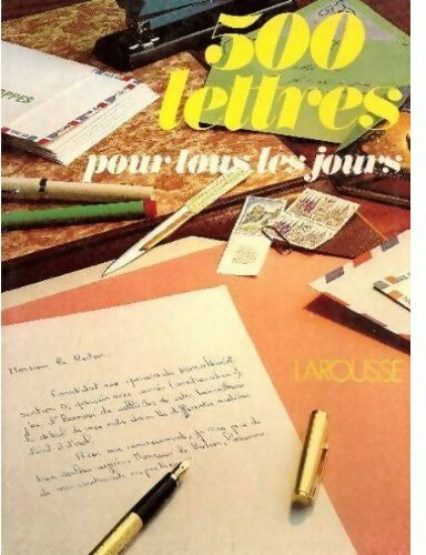 500 Lettres pour tous les jours - Thérèse De Chérisey - Livre