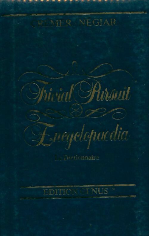 Trivial Pursuit Encyclopaedia - Inconnu - Livre