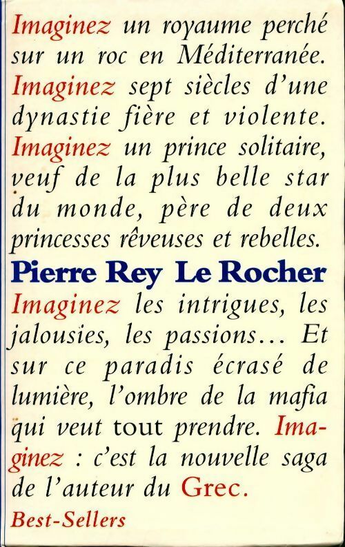 Le rocher - Pierre Rey - Livre