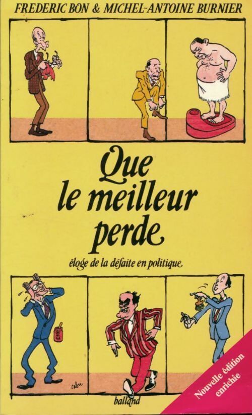Que le meilleur perde - Frédéric Bon - Livre
