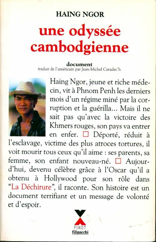 Une odyssee cambodgienne - Haing Ngor - Livre