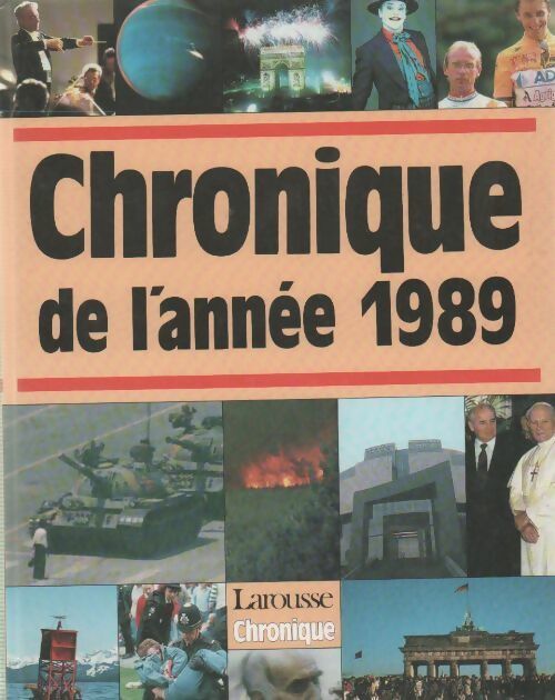 Chronique de l'année 1989 - Collectif - Livre