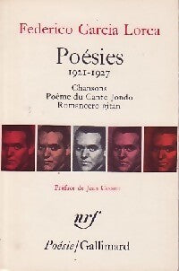 Poésies 1921-1927 - Federico Garcìa Lorca - Livre