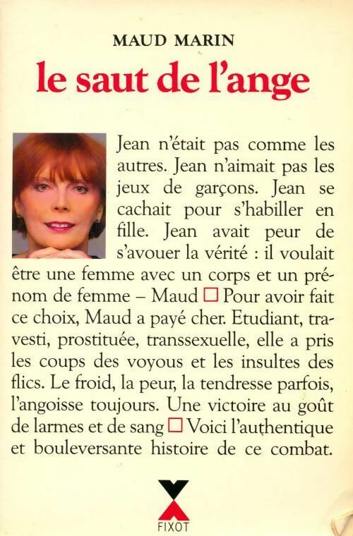 Le saut de l'ange - Maud Marin - Livre