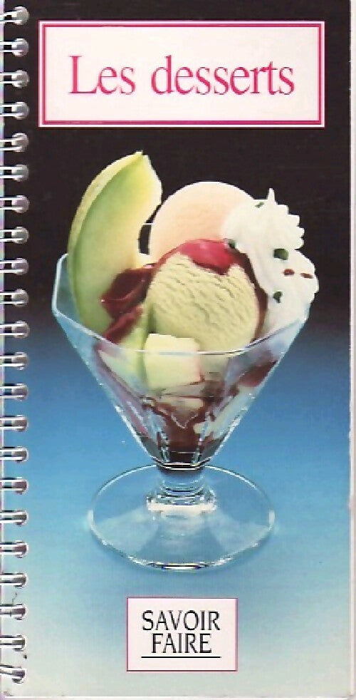 Les desserts - Inconnu - Livre