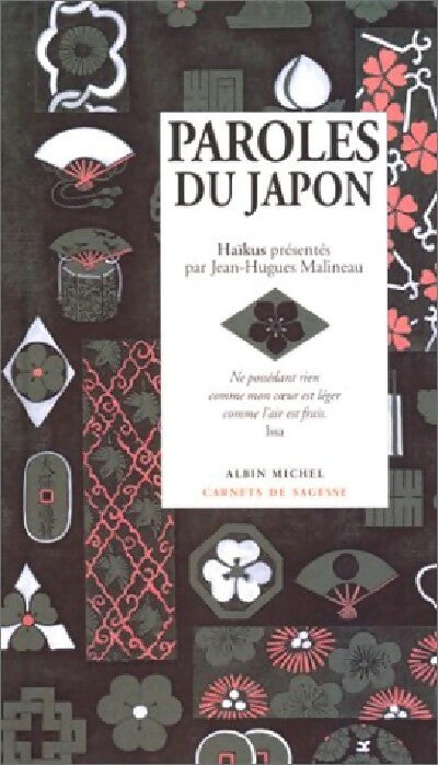 Paroles du Japon - Jean-Hugues Malineau - Livre
