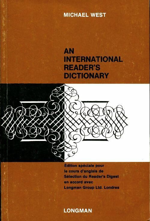 An international reader's dictionary - Michael West - Livre