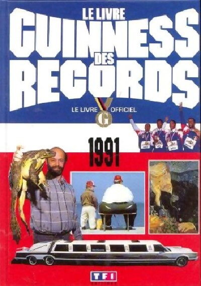 Guiness des records 1991 - Inconnu - Livre
