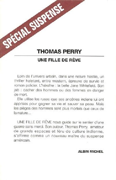 Une fille de rêve - Thomas Perry - Livre