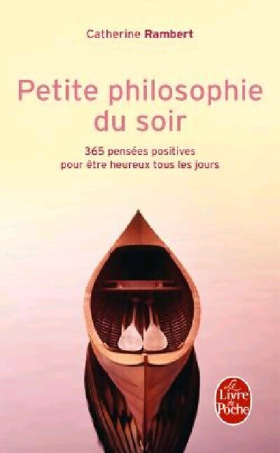 Petite philosophie du soir - Catherine Rambert - Livre