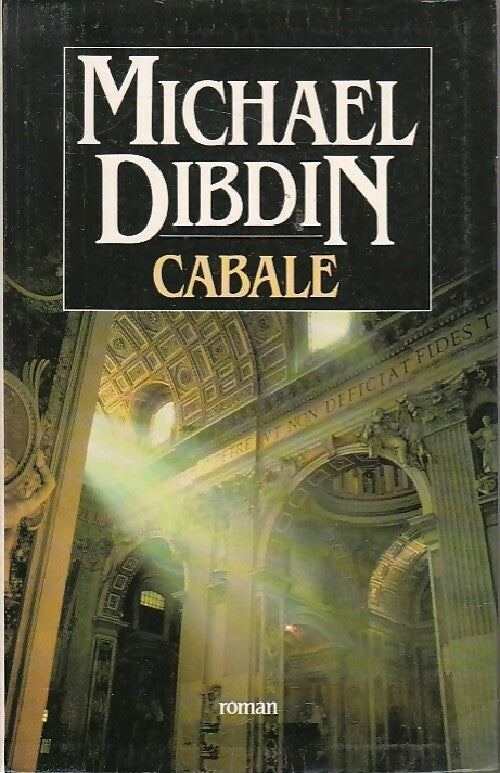 Cabale - Michael Dibdin - Livre