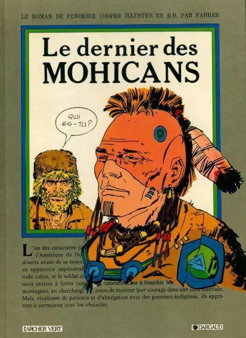 Le dernier des Mohicans - Francis Cooper - Livre