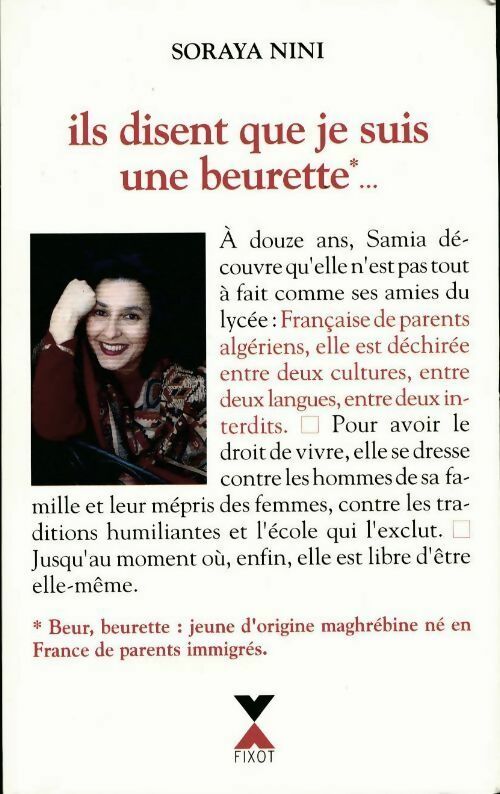 Ils disent que je suis une beurette - Noa Ben Artzi-Pelossof - Livre