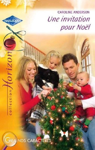 Une invitation pour Noël - Caroline Anderson - Livre