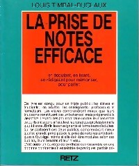 La prise de notes efficace - Louis Timbal-Duclaux - Livre