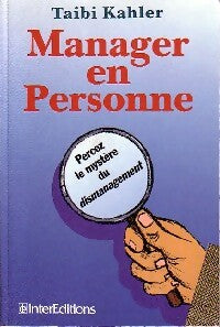 Manager en personne - Taibi Kahler - Livre