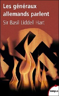 Les généraux allemands parlent - Basil Henry Liddel Hart - Livre