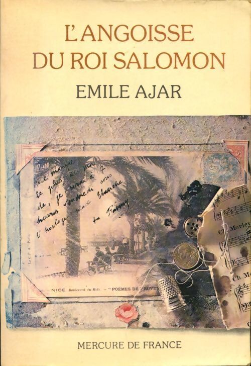 L'angoisse du Roi Salomon - Emile Ajar - Livre