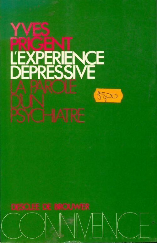 L'expérience dépressive - Yves Prigent - Livre