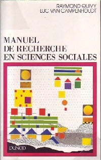 Manuel de recherche en sciences sociales - Luc Van Campenhoudt - Livre
