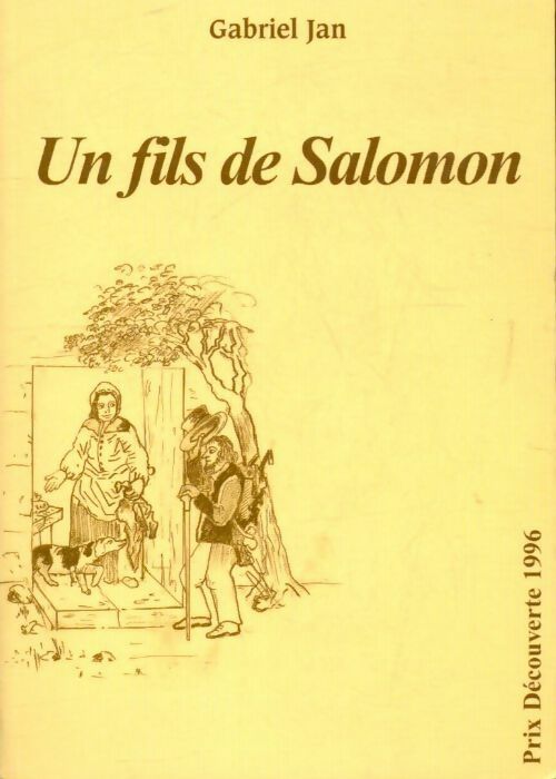 Un fils de Salomon - Gabriel Jan - Livre