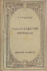 Chefs d'oeuvre poétiques - Alphonse De Lamartine - Livre