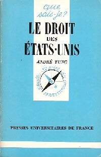 Le droit des Etats-Unis - André Tunc - Livre