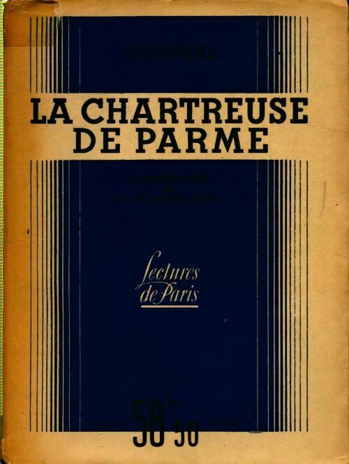 La chartreuse de Parme - Stendhal - Livre