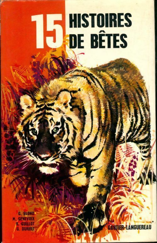 15 Histoires de bêtes - Collectif - Livre