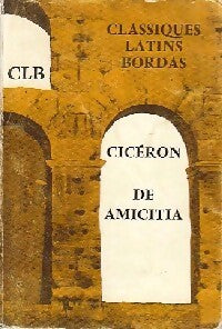 De amicitia - Cicéron - Livre