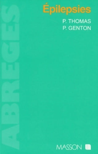 Epilepsies - Pierre Genton - Livre