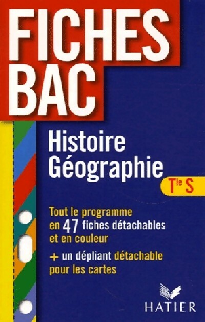 Histoire géographie Terminale S - Elisabeth Brisson - Livre