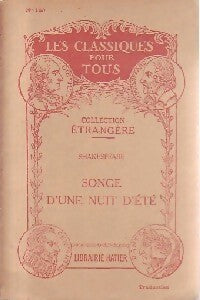 Songe d'une nuit d'été - William Shakespeare - Livre