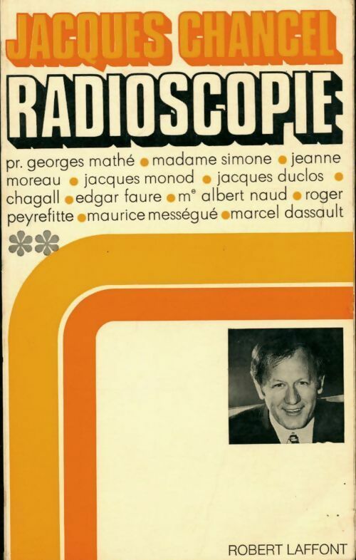 Radioscopie Tome II - Jacques Chancel - Livre