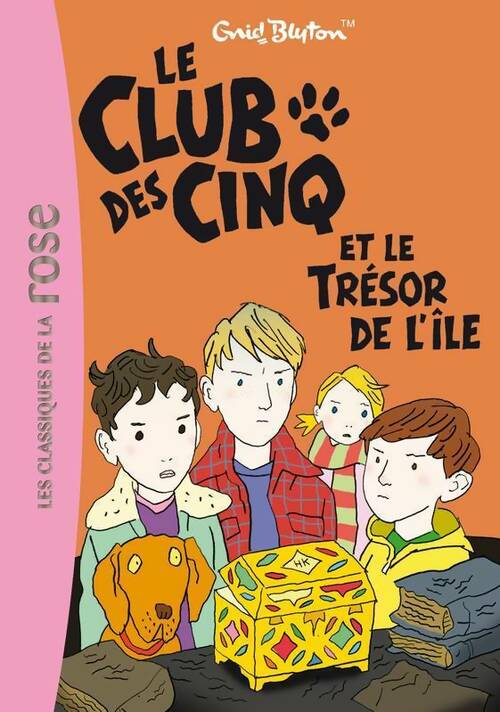 Le club des cinq et le trésor de l'île - Enid Blyton - Livre