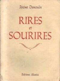 Rires et sourires - Jérôme Demoulin - Livre