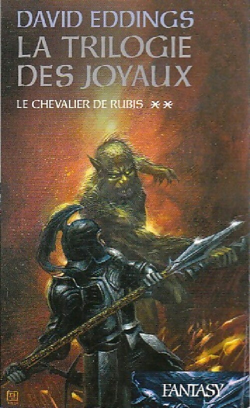 La trilogie des joyaux Tome Ii : Le chevalier de rubis - David Eddings - Livre