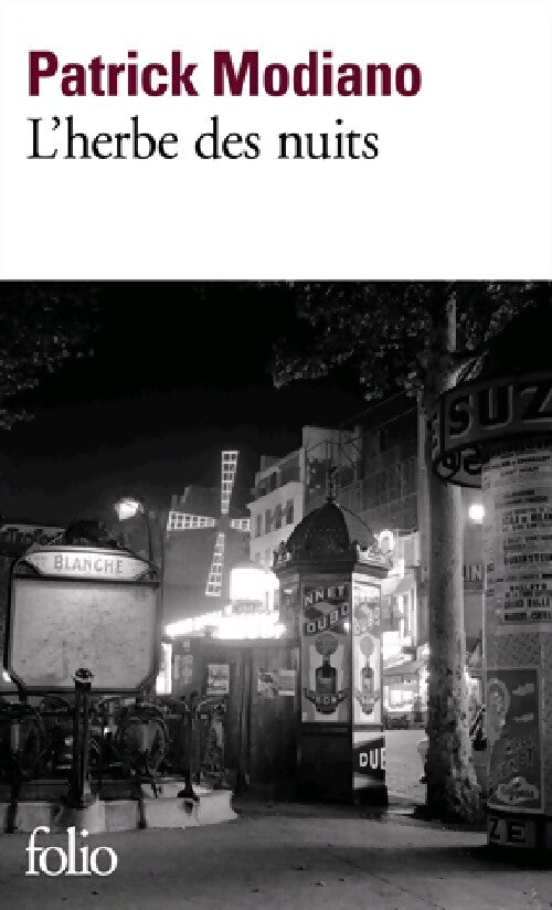 L'herbe des nuits - Patrick Modiano - Livre