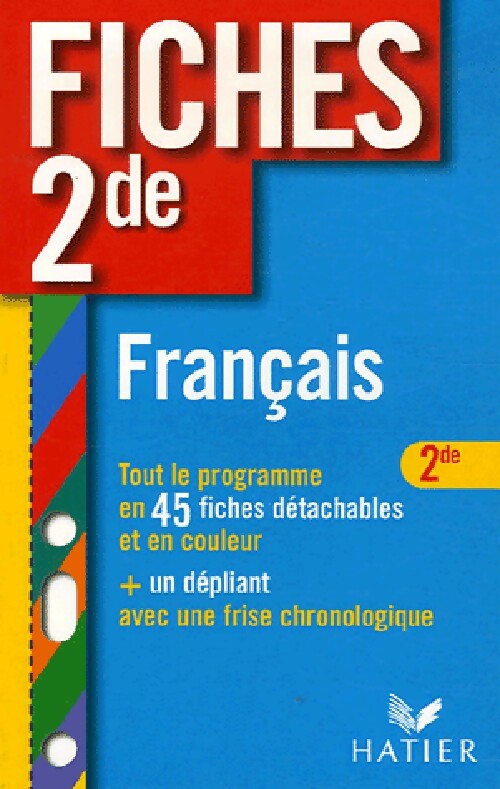 Français seconde - Bernard Darbeau - Livre