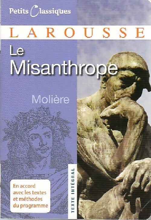 Le misanthrope - Molière - Livre