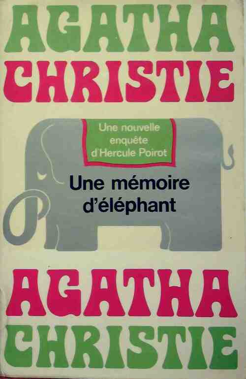 Une mémoire d'éléphant - Agatha Christie - Livre