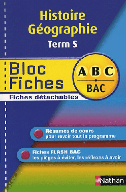 Histoire-géographie Terminale S - Collectif - Livre