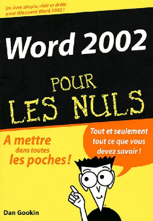 Word 2002 - Dan Gookin - Livre