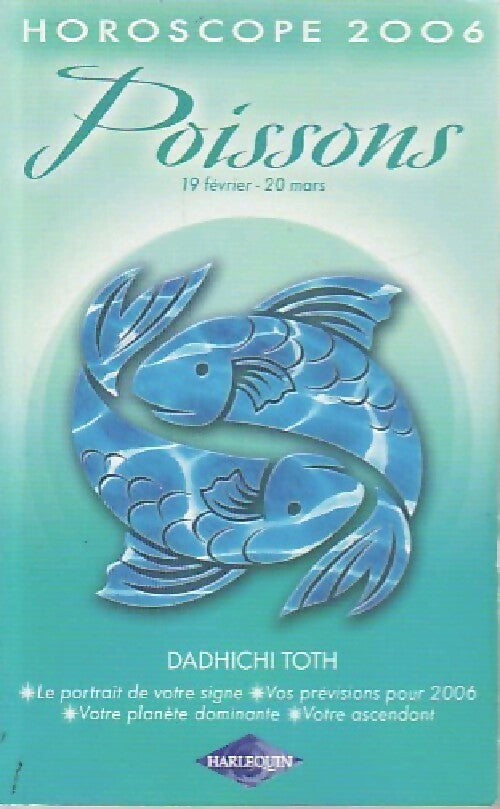 Poissons 2006 - Dadhichi Toth - Livre