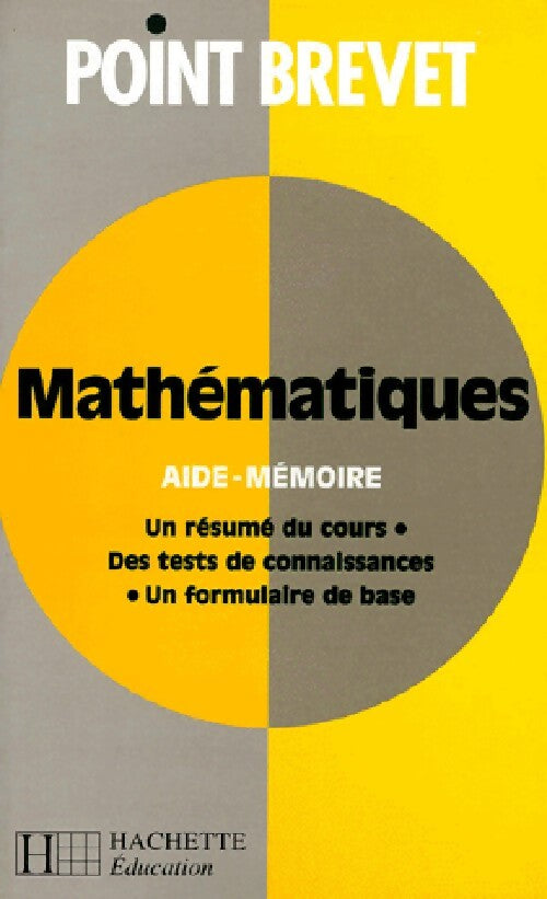 Aide-mémoire : Mathématiques - G. Caparros - Livre