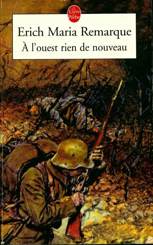 A l'ouest, rien de nouveau - Erich Maria Remarque - Livre