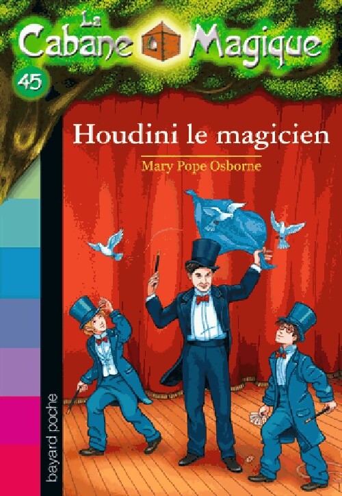 Houdini et le magicien - Mary Pope Osborne - Livre